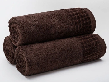 Ręcznik Larisa Brązowy 50x100