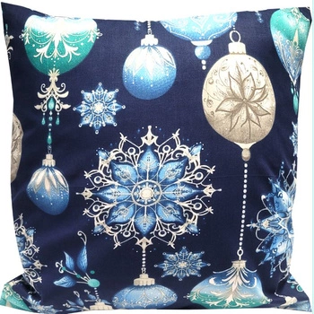 Poszewka bawełniana Bombki 45x45