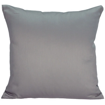Poszewka z satyny bawełnianej Szara 70x80