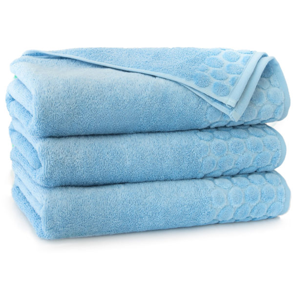 Ręcznik Pastela firmy Zwoltex w kolorze błękitnym.